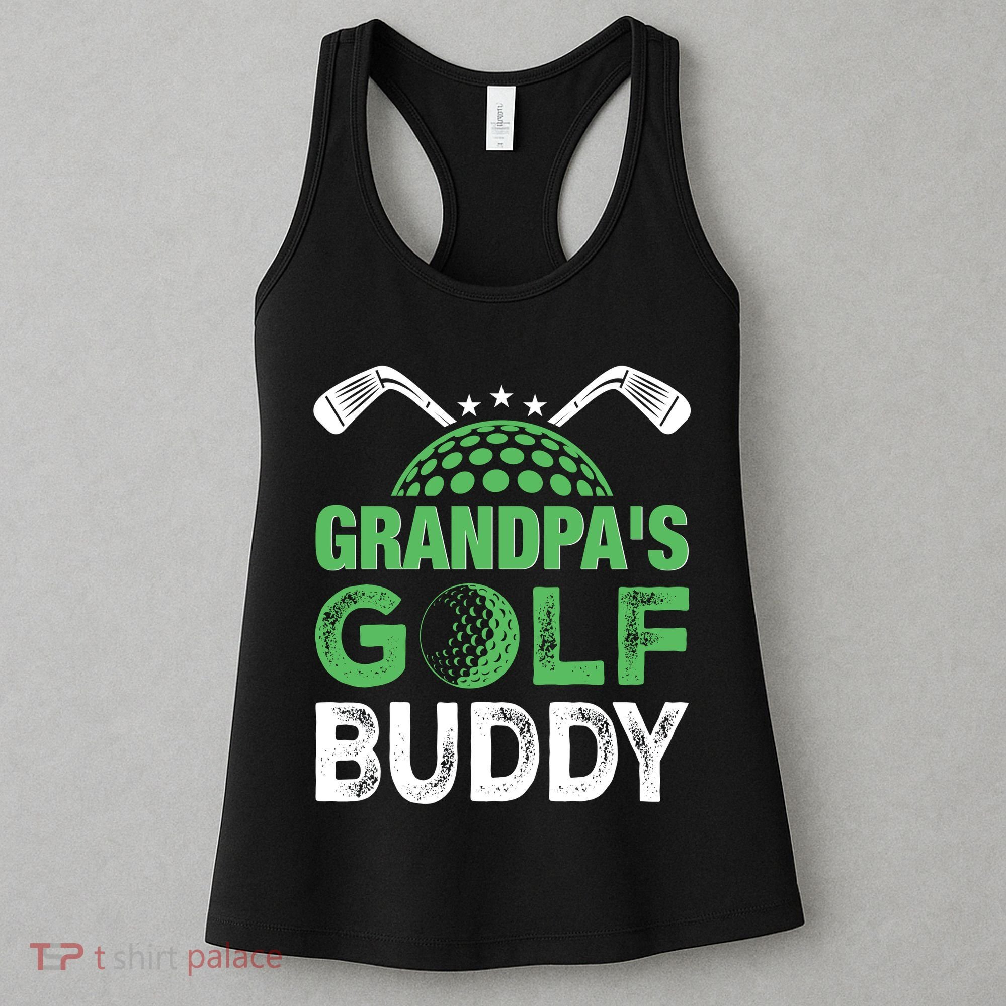 Grandpas Golf Buddy Fathers Day Women's Tank Top