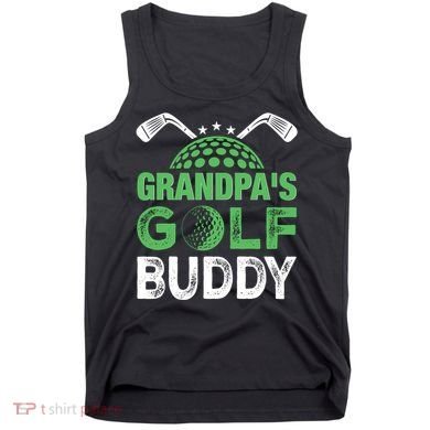 Grandpas Golf Buddy Fathers Day Tank Top