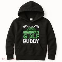 Grandpas Golf Buddy Fathers Day Kids Hoodie thumb 0