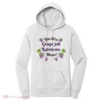 Grape Job Raisin Me Funny Mom Women's Hoodie thumb 0