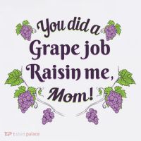 Grape Job Raisin Me Funny Mom Women's Hoodie thumb 2