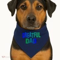 Grateful Dad USA-Made Doggie Bandana thumb 1