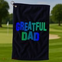 Grateful Dad Golf Towel thumb 1