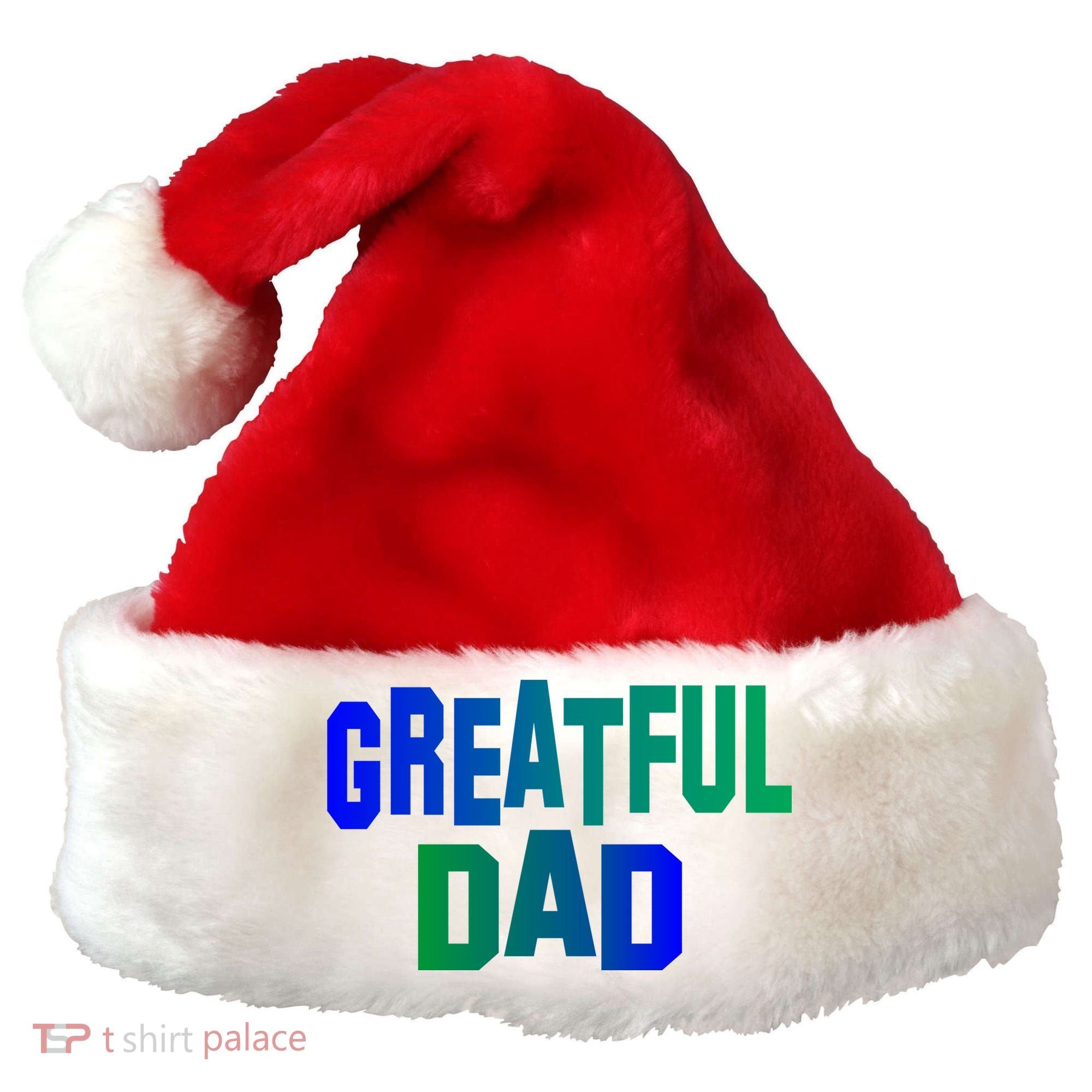 Grateful Dad Santa Hat