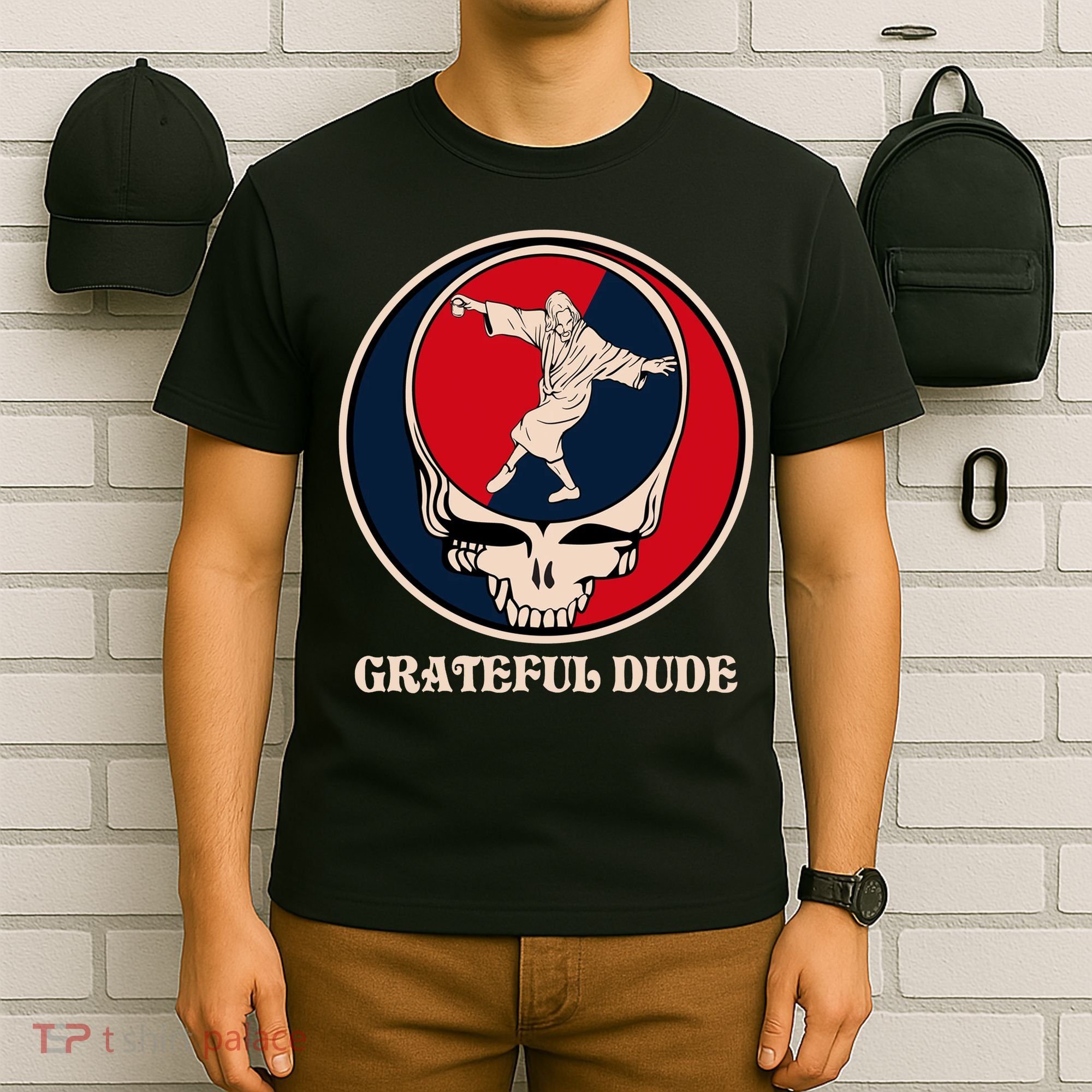 Grateful Dude Skull T-Shirt