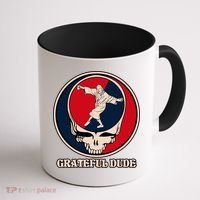 Grateful Dude Skull Coffee Mug thumb 1