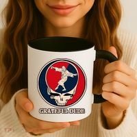 Grateful Dude Skull Coffee Mug thumb 3