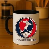 Grateful Dude Skull Coffee Mug thumb 4