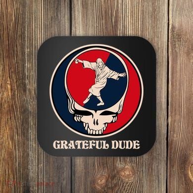 Grateful Dude Skull Coaster