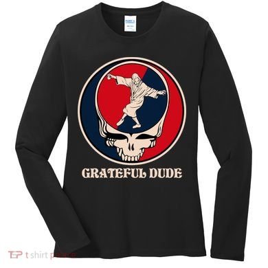 Grateful Dude Skull Women's Long Sleeve Shirt