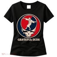 Grateful Dude Skull Women's T-Shirt thumb 0