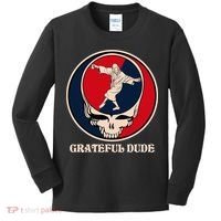 Grateful Dude Skull Kids Long Sleeve Shirt thumb 0