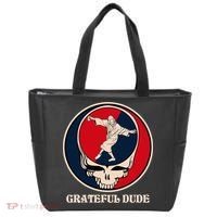 Grateful Dude Skull Tote Bag thumb 0