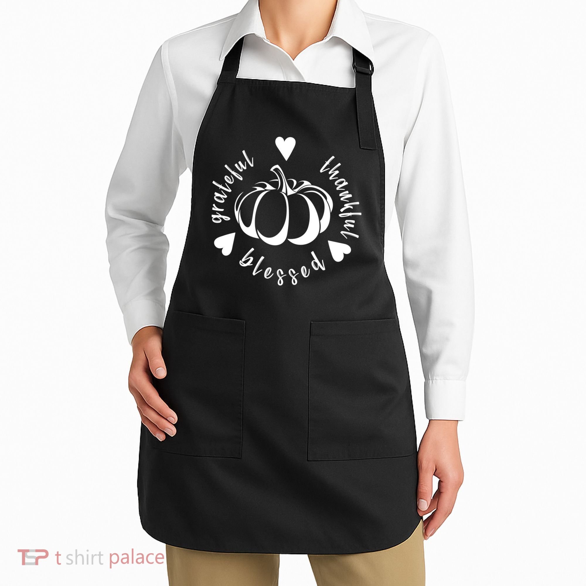 Grateful Faithful Blessed Apron