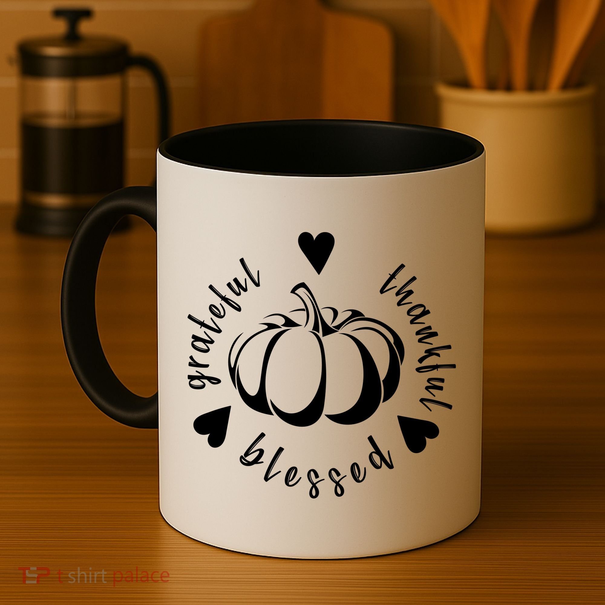 Grateful Faithful Blessed Coffee Mug