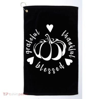 Grateful Faithful Blessed Golf Towel
