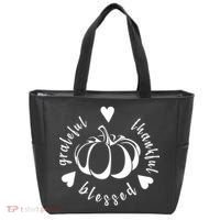 Grateful Faithful Blessed Tote Bag thumb 0