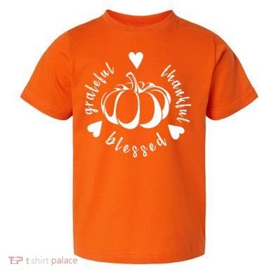 Grateful Faithful Blessed Toddler T-Shirt