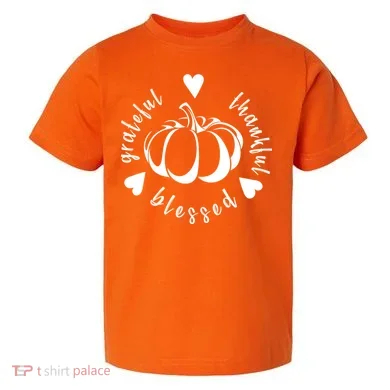 Grateful Faithful Blessed Toddler T-Shirt