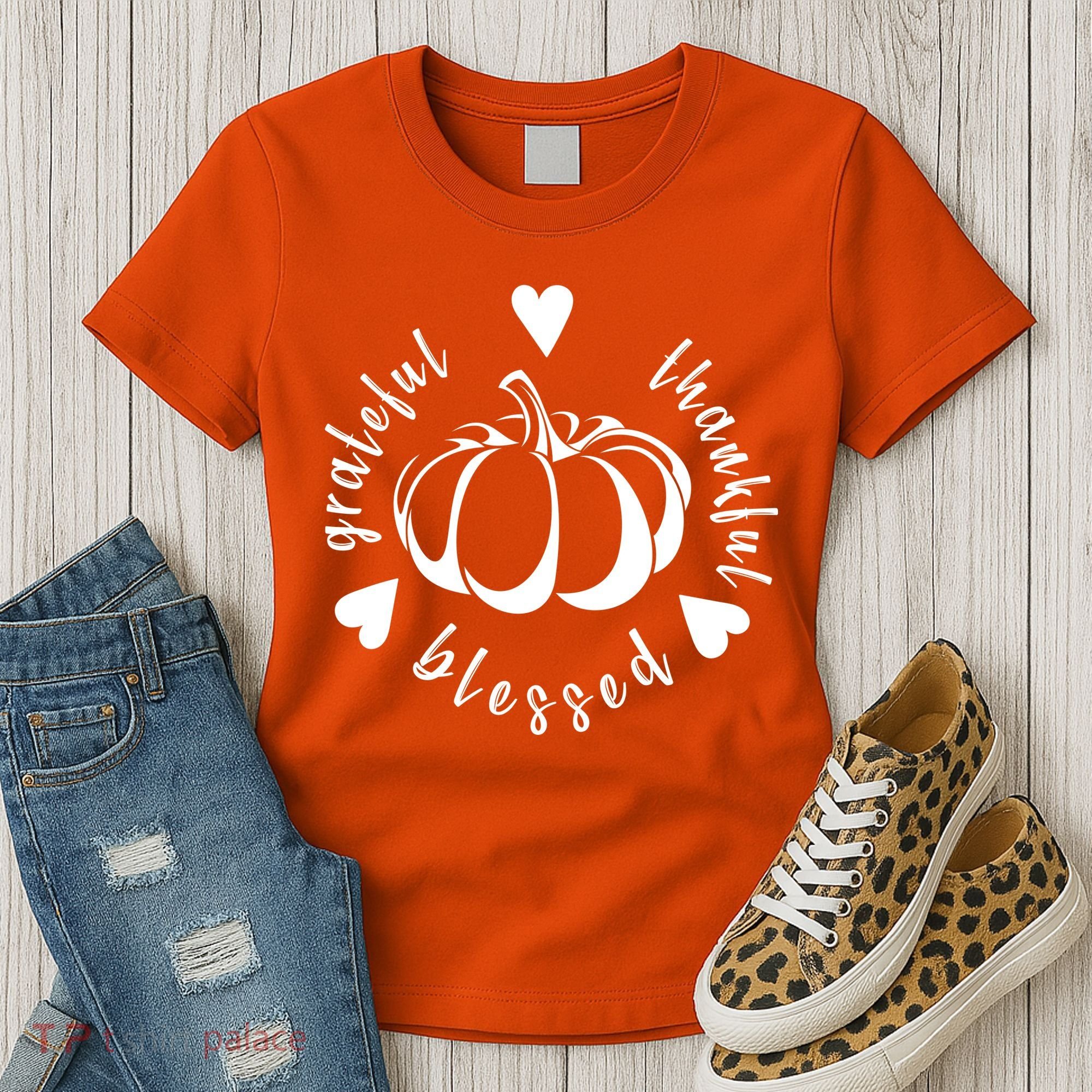 Grateful Faithful Blessed Women's T-Shirt