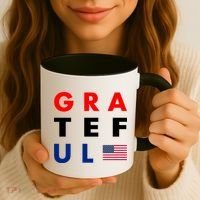 Grateful for America Coffee Mug thumb 3