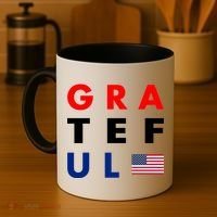 Grateful for America Coffee Mug thumb 4