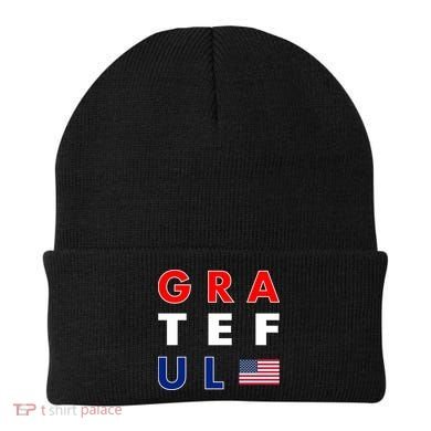 Grateful for America Beanie