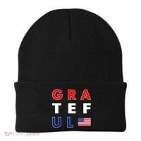 Grateful for America Beanie thumb 0
