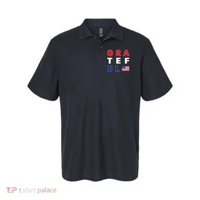 Grateful for America Polo