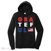 Grateful for America Women's Hoodie thumb 0