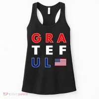 Grateful for America Women's Tank Top thumb 0