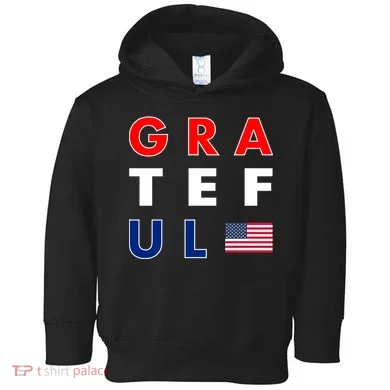 Grateful for America Toddler Hoodie