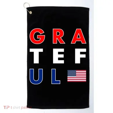 Grateful for America Golf Towel