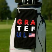Grateful for America Golf Towel thumb 2