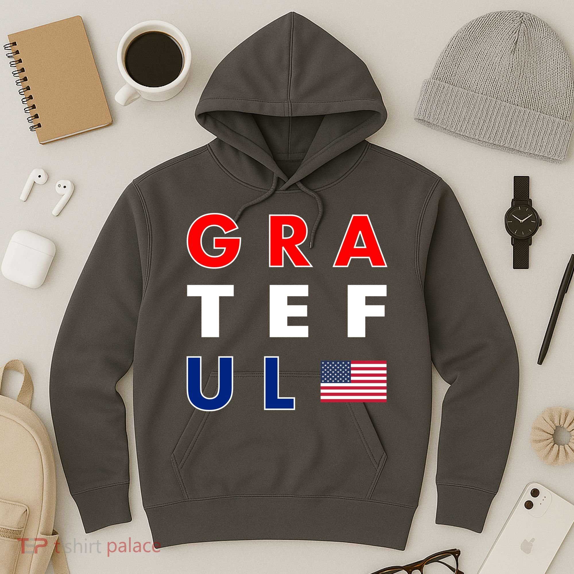 Grateful for America Hoodie