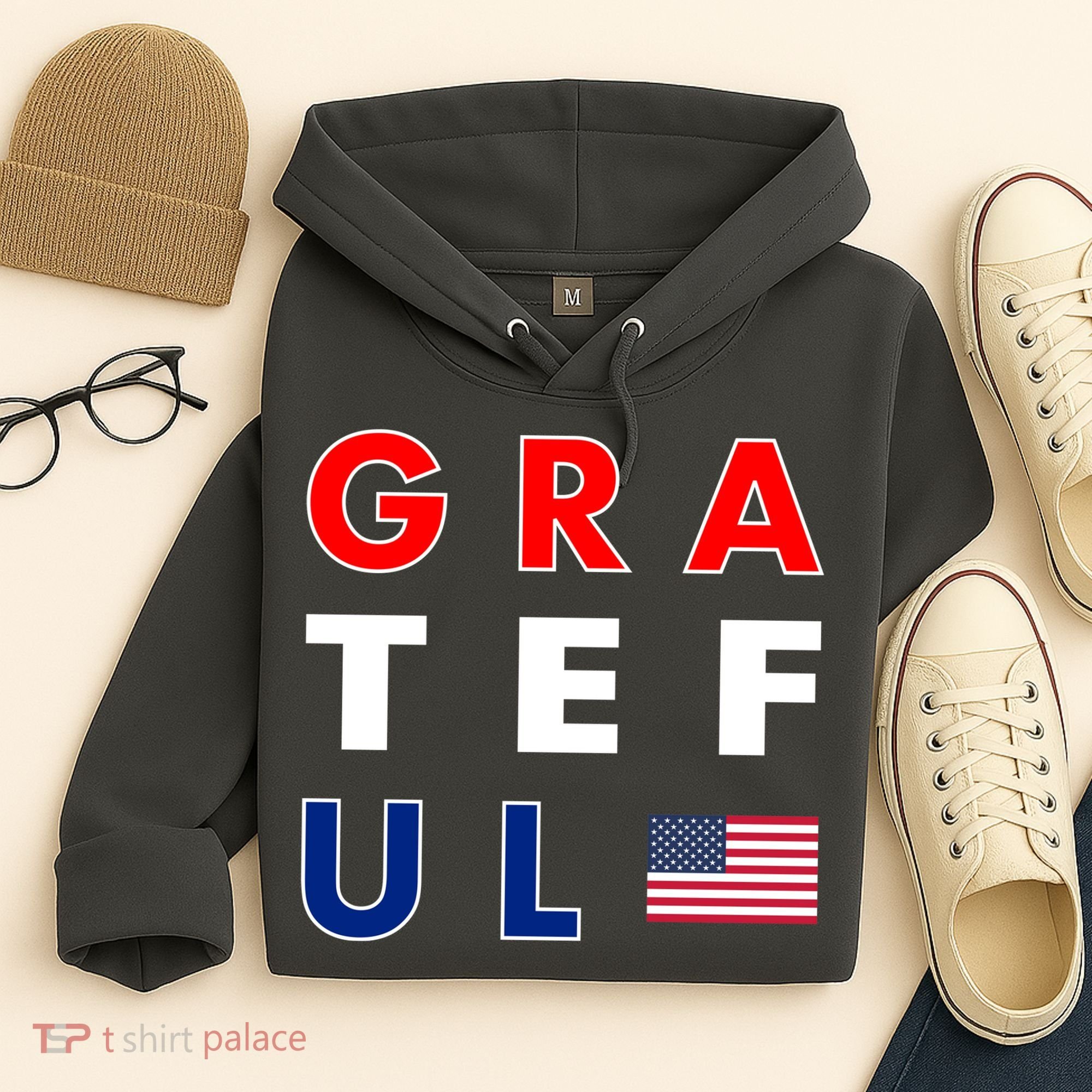 Grateful for America Hoodie