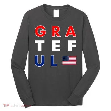 Grateful for America Long Sleeve Shirt