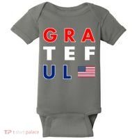 Grateful for America Baby Bodysuit thumb 0