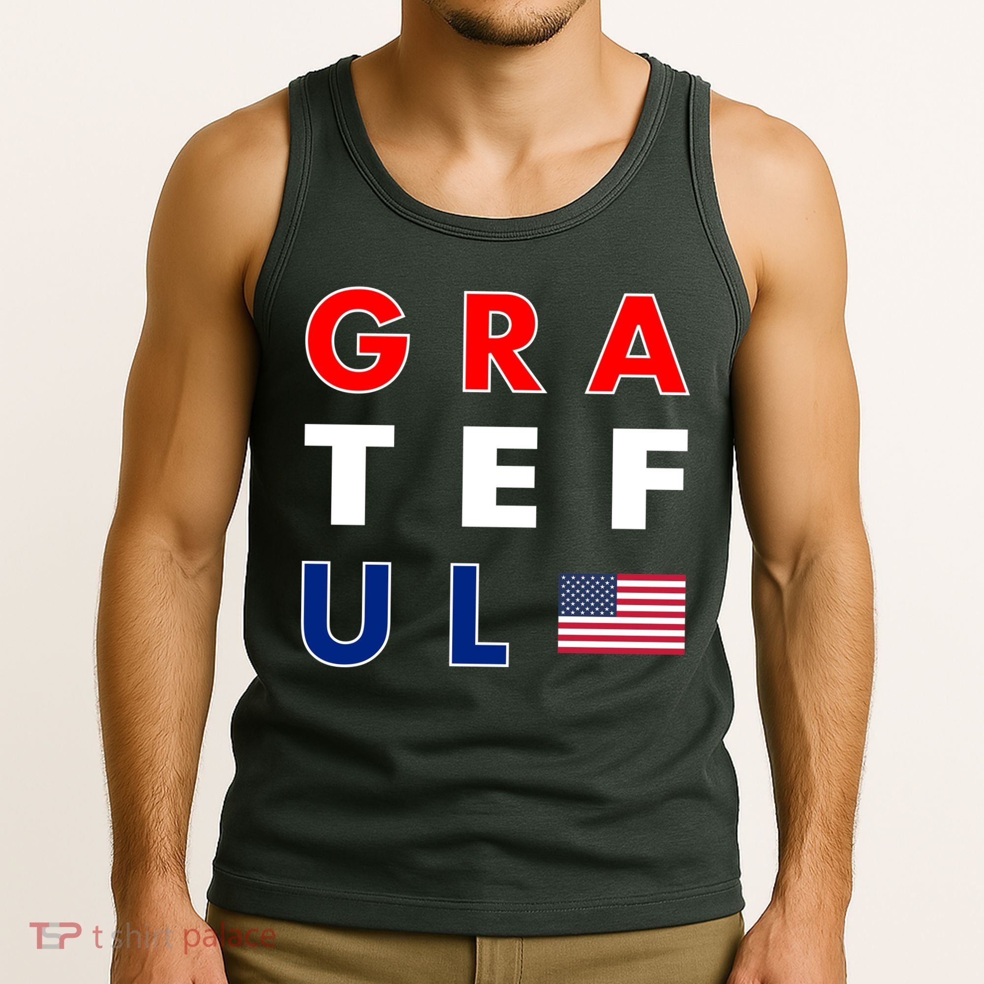 Grateful for America Tank Top