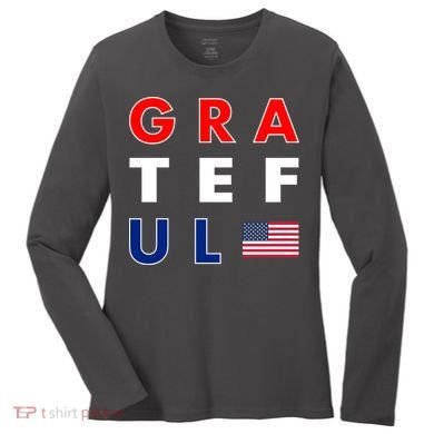 Grateful for America Women's Long Sleeve Shirt