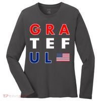 Grateful for America Women's Long Sleeve Shirt thumb 0