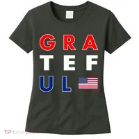 Grateful for America Women's T-Shirt thumb 0