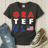 Grateful for America Women's T-Shirt thumb 3