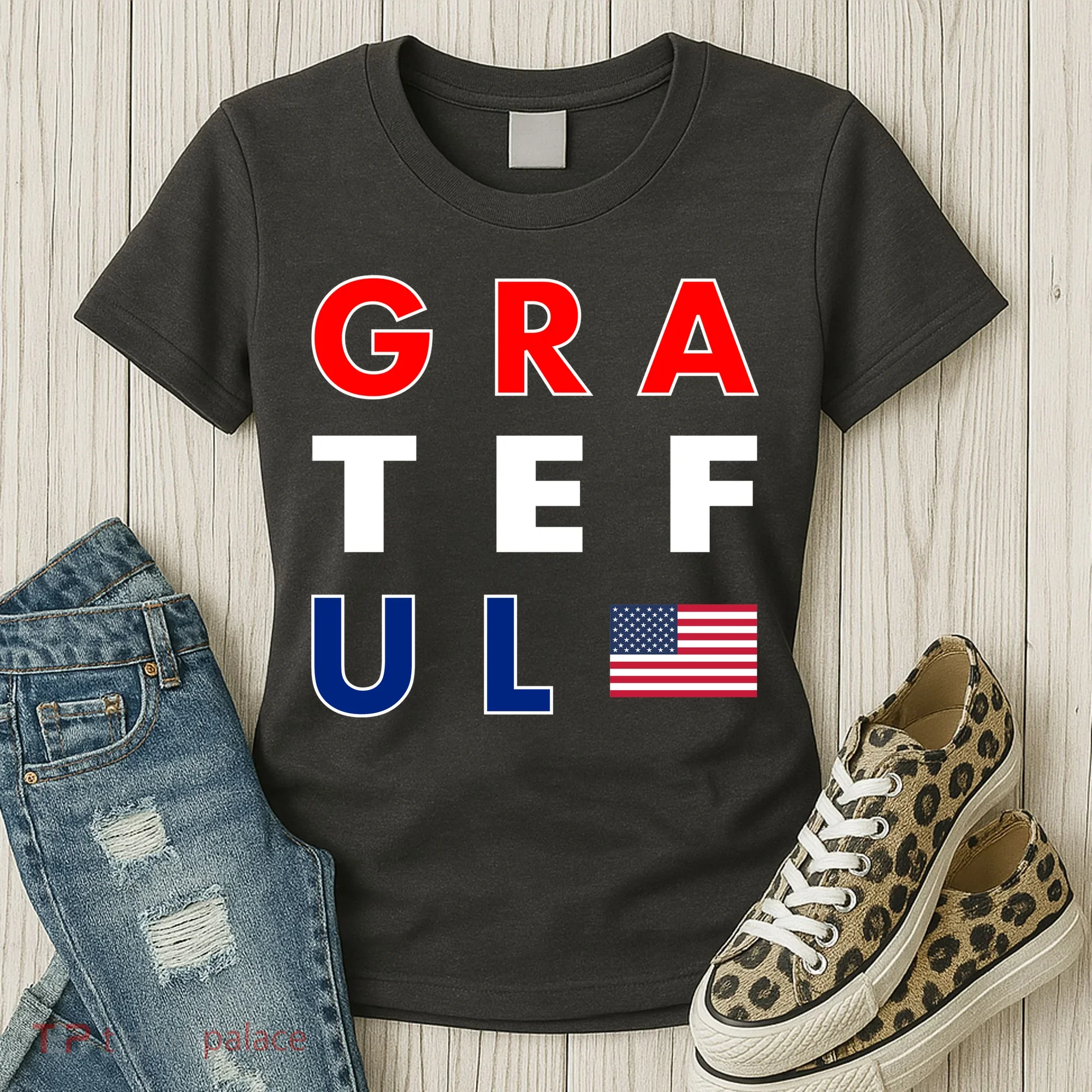 Grateful for America Women's T-Shirt