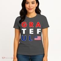 Grateful for America Women's T-Shirt thumb 4