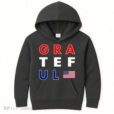 Grateful for America Kids Hoodie