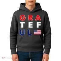 Grateful for America Kids Hoodie thumb 4