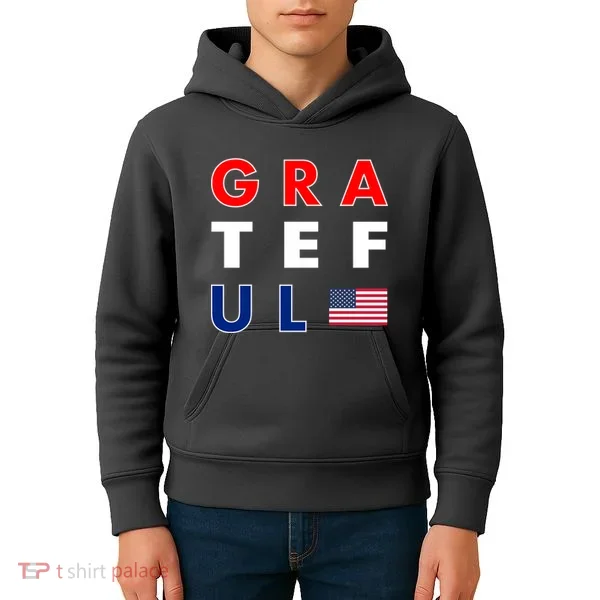 Grateful for America Kids Hoodie