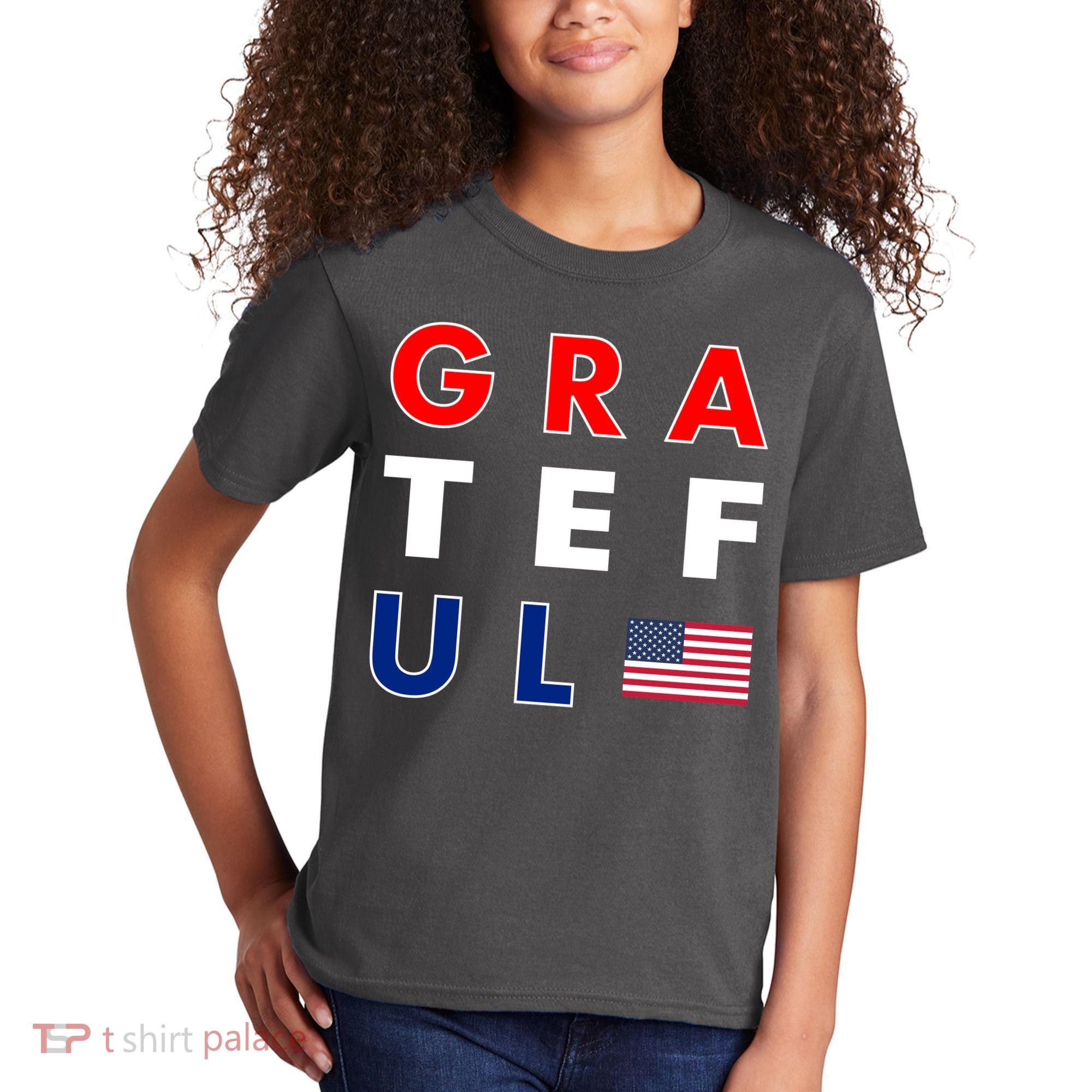 Grateful for America Kids T-Shirt