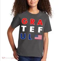 Grateful for America Kids T-Shirt thumb 2